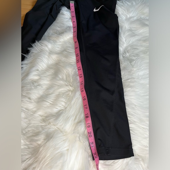Nike Women’s Dri-Fit Black Leggings Drawstring -  Extra Small - Picture 9 of 9